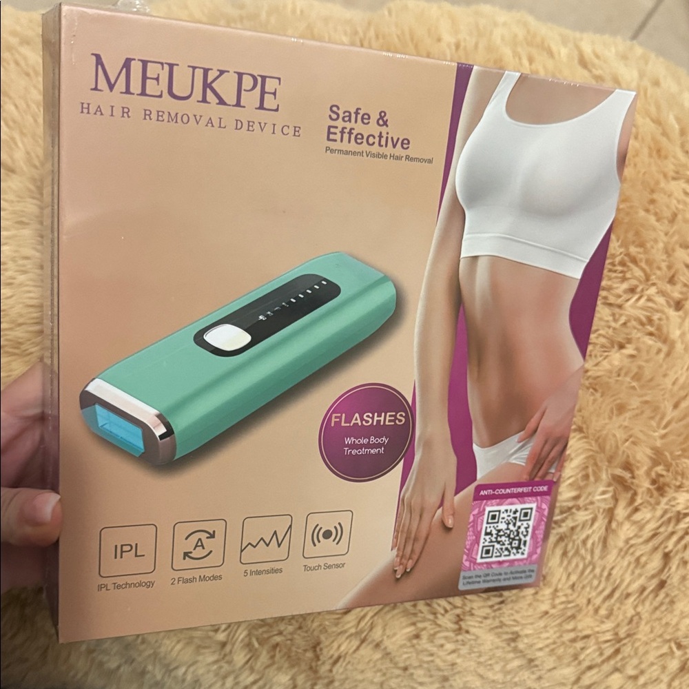 Green Hair Removal Device